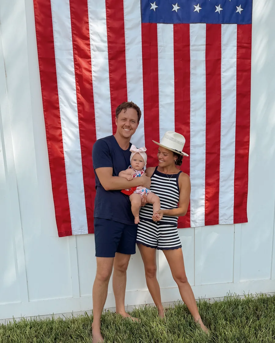 Braxton, Maddie and their daughter